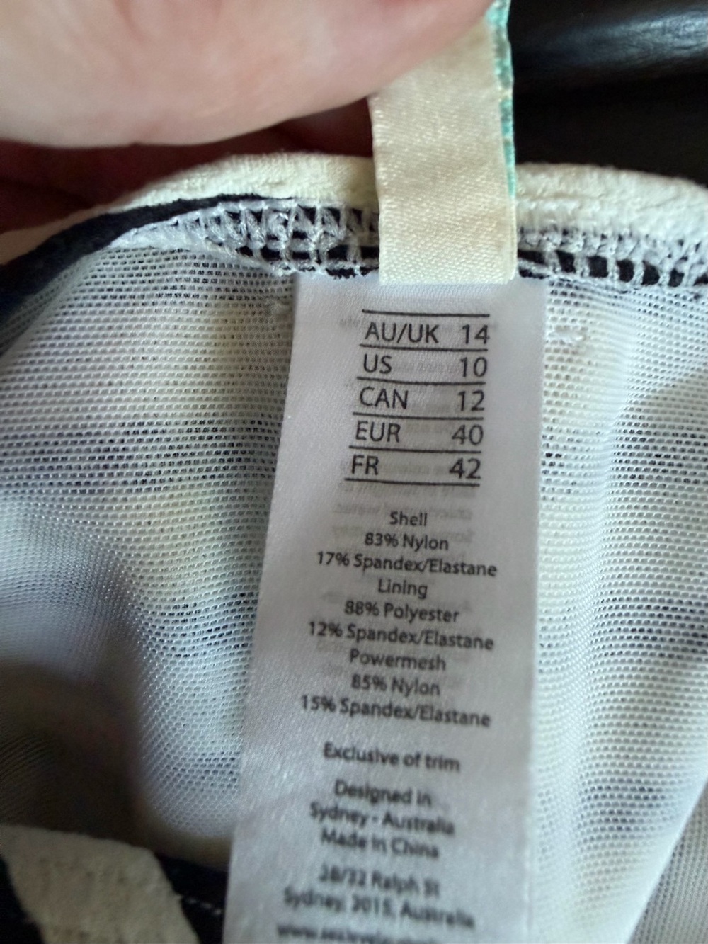 Sea Level U-Bar One-Piece Bathing Suit - Picture 7 of 7